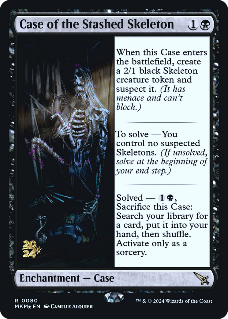 Case of the Stashed Skeleton [Murders at Karlov Manor Prerelease Promos] | Mega City Incorporated