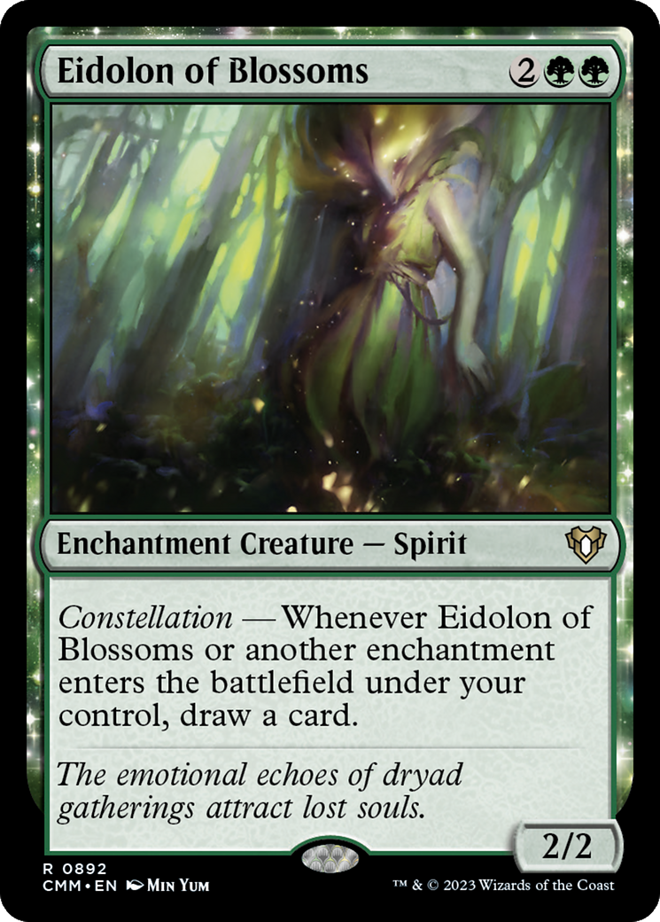 Eidolon of Blossoms [Commander Masters] | Mega City Incorporated