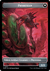 Incubator // Phyrexian (17) Double-Sided Token [March of the Machine Tokens] | Mega City Incorporated