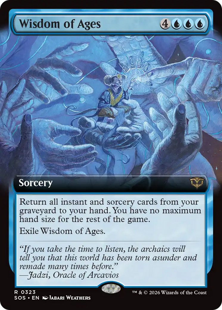 Wisdom of Ages (Extended Art) [Secrets of Strixhaven] | Mega City Incorporated