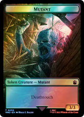 Alien Angel // Mutant Double-Sided Token (Surge Foil) [Doctor Who Tokens] | Mega City Incorporated