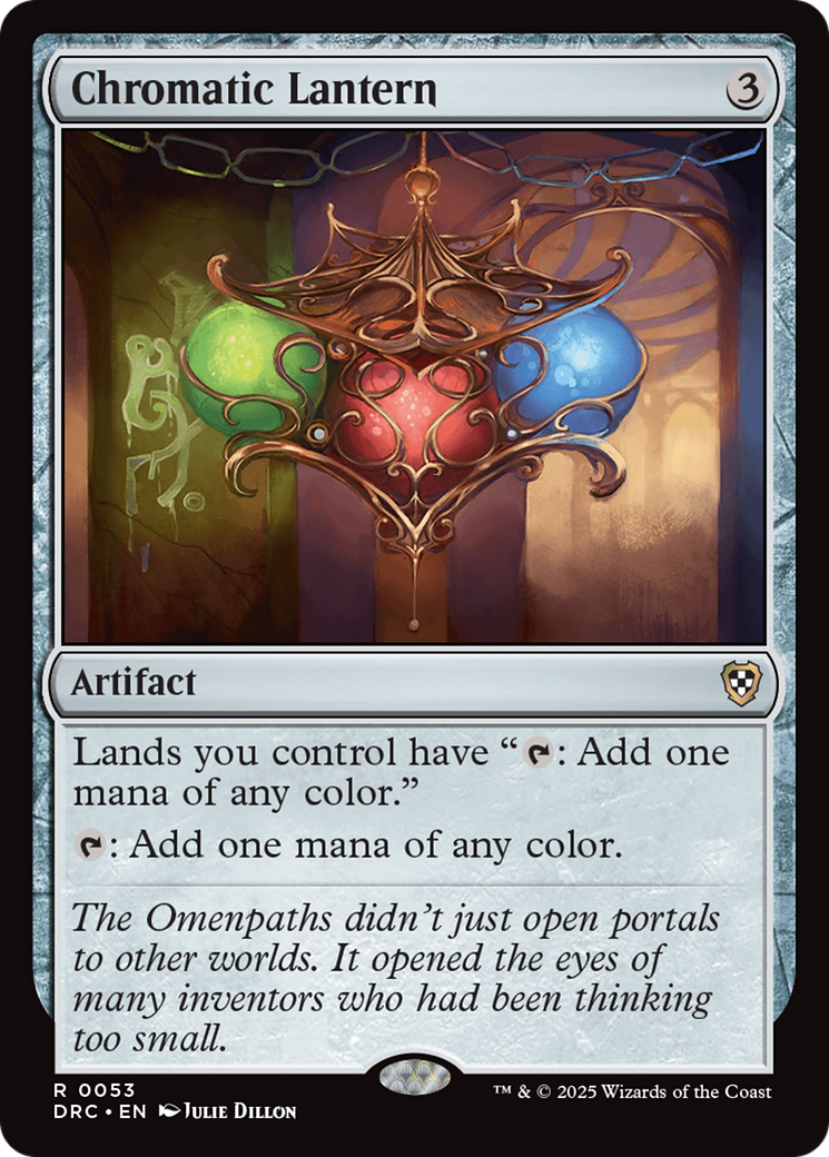 Chromatic Lantern [Aetherdrift Commander] | Mega City Incorporated