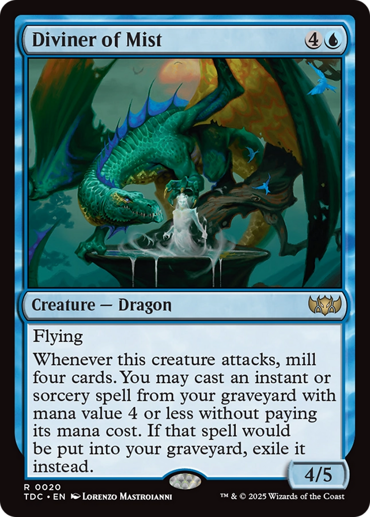 Diviner of Mist [Tarkir: Dragonstorm Commander] | Mega City Incorporated