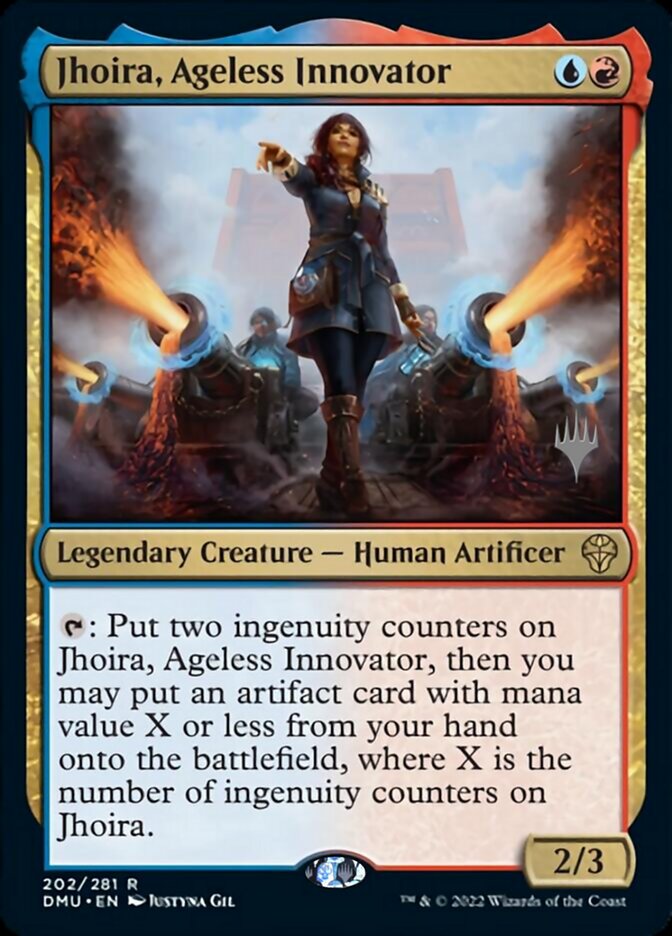 Jhoira, Ageless Innovator (Promo Pack) [Dominaria United Promos] | Mega City Incorporated