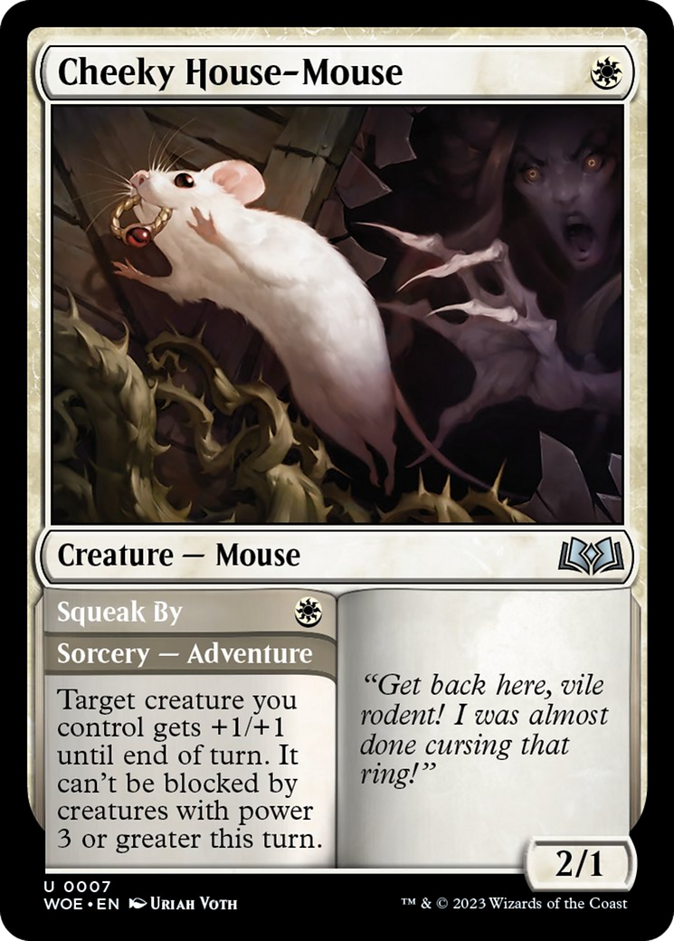 Cheeky House-Mouse [Wilds of Eldraine] | Mega City Incorporated