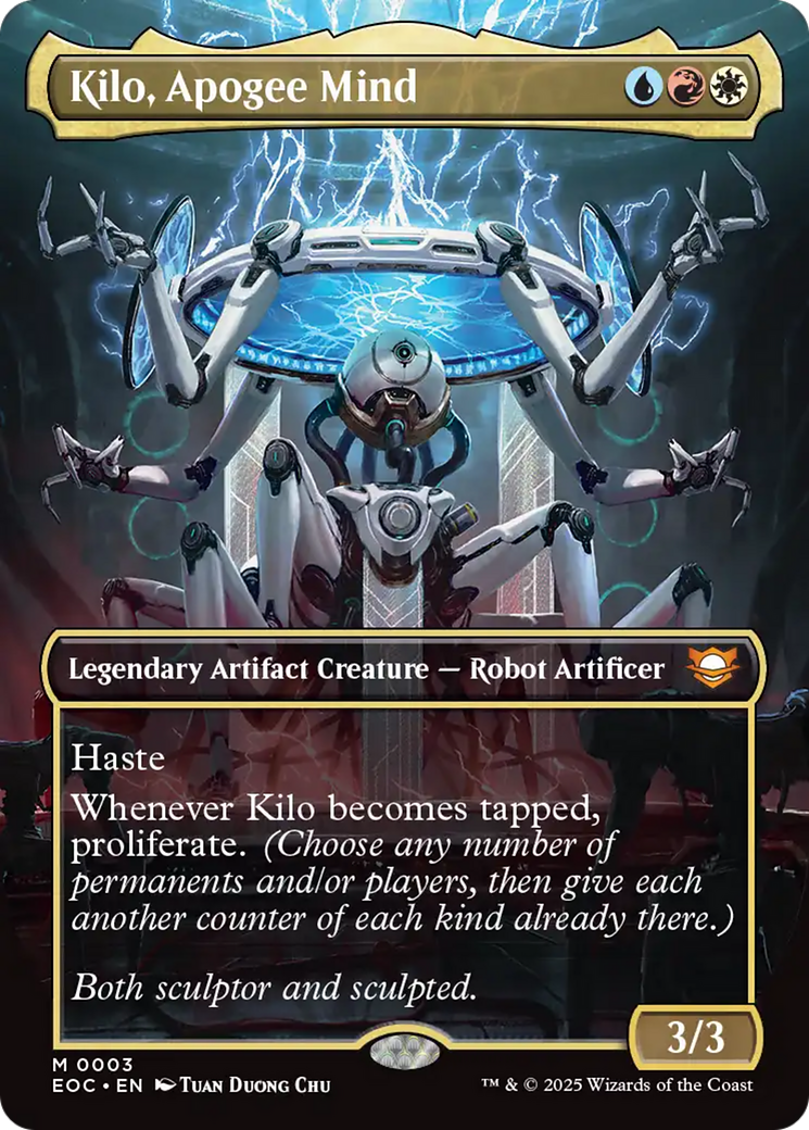 Kilo, Apogee Mind (Borderless) [Edge of Eternities Commander] | Mega City Incorporated