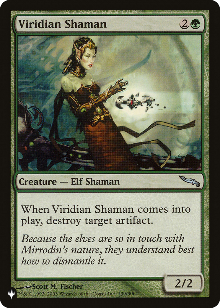 Viridian Shaman [The List] | Mega City Incorporated