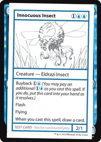 Innocuous Insect (2021 Edition) [Mystery Booster Playtest Cards] | Mega City Incorporated