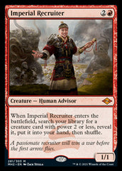 Imperial Recruiter (Foil Etched) [Modern Horizons 2] | Mega City Incorporated
