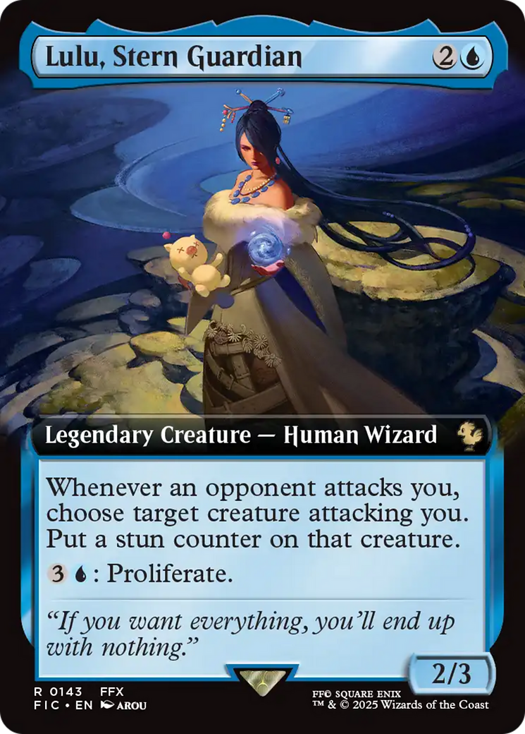 Lulu, Stern Guardian (Extended Art) [FINAL FANTASY Commander] | Mega City Incorporated