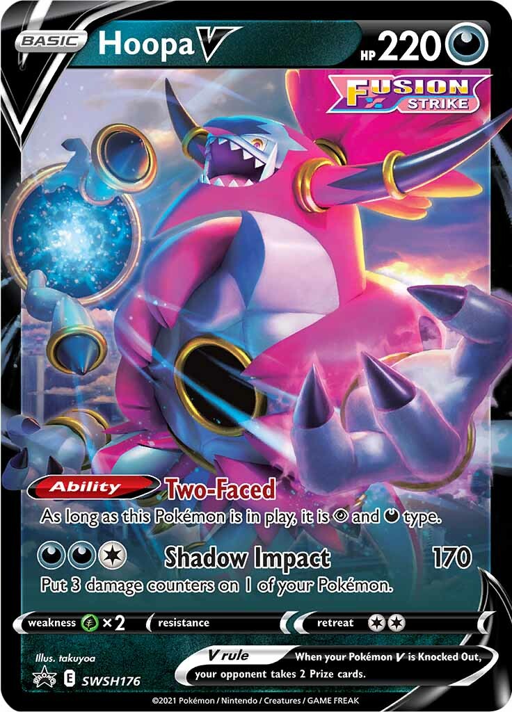 Hoopa V (SWSH176) [Sword & Shield: Black Star Promos] | Mega City Incorporated