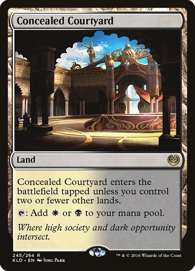 Concealed Courtyard [Kaladesh] | Mega City Incorporated