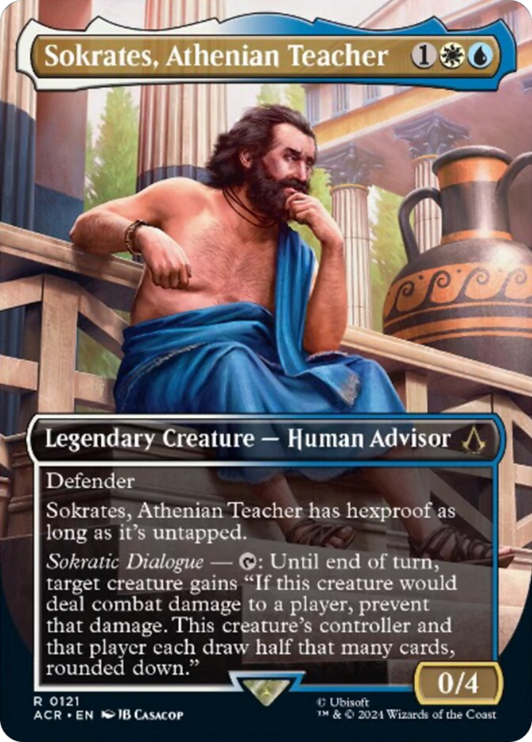 Sokrates, Athenian Teacher (Borderless) [Assassin's Creed] | Mega City Incorporated