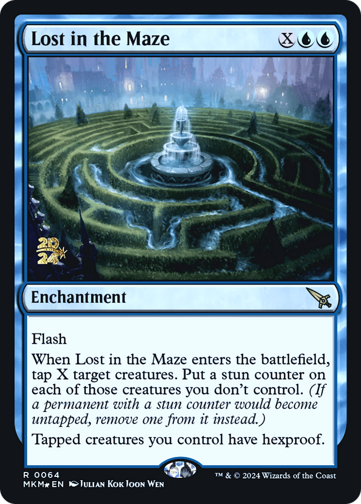 Lost in the Maze [Murders at Karlov Manor Prerelease Promos] | Mega City Incorporated