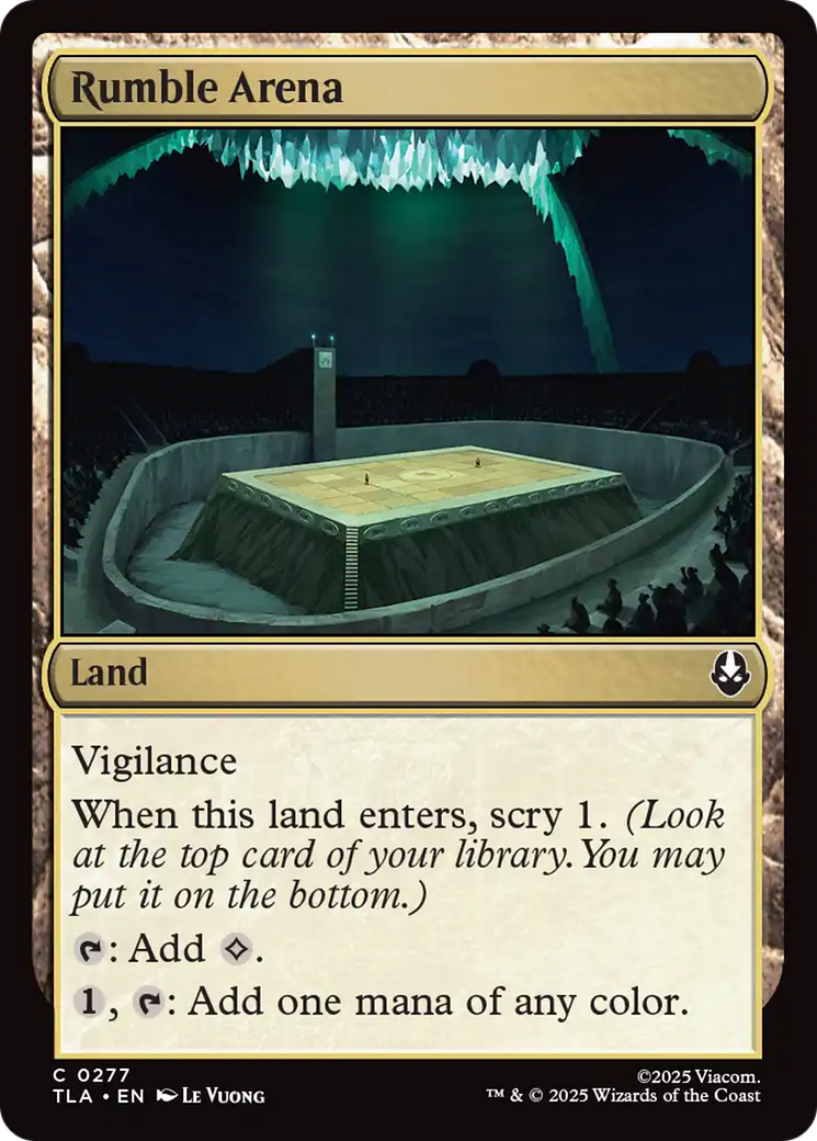 Rumble Arena [Avatar: The Last Airbender] | Mega City Incorporated