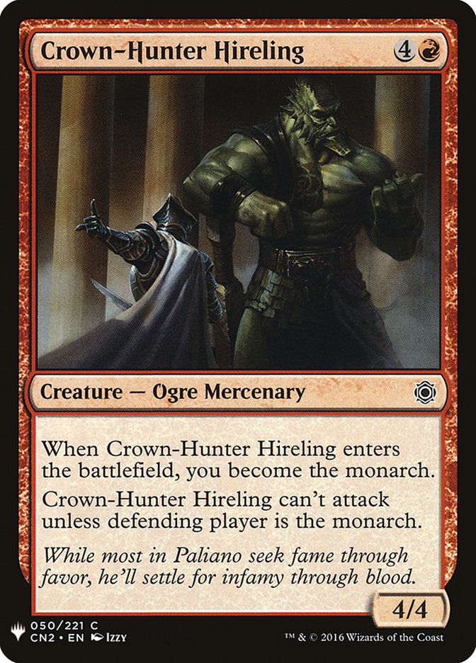 Crown-Hunter Hireling [Mystery Booster] | Mega City Incorporated