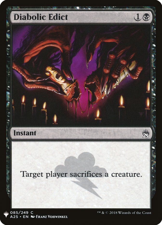 Diabolic Edict [Mystery Booster] | Mega City Incorporated