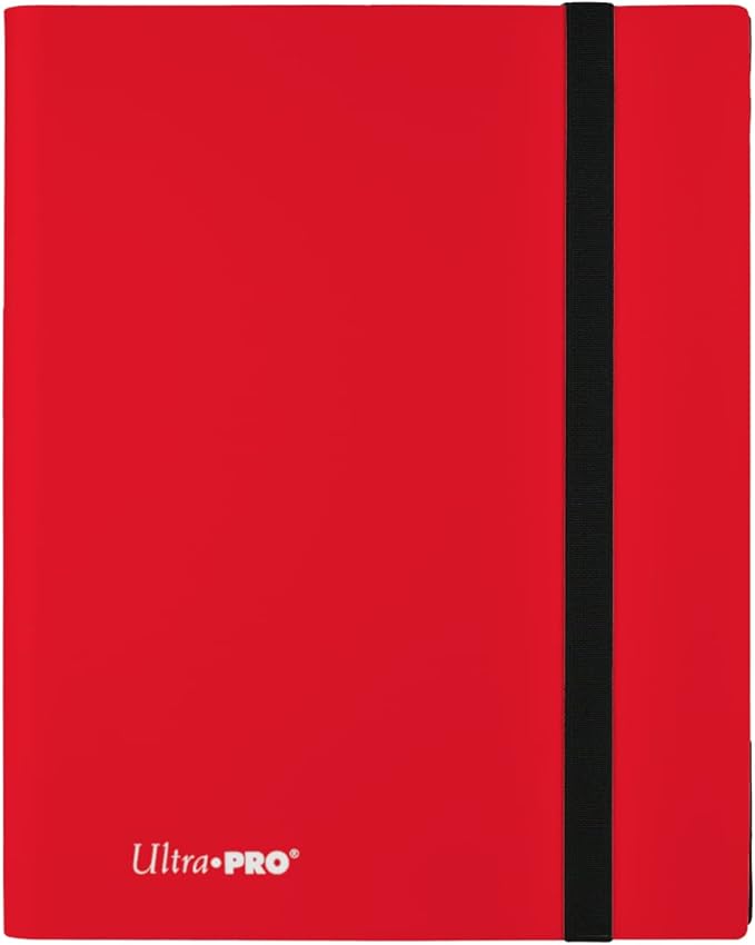 Ultra Pro E-15146 Eclipse 9-Pocket PRO-Binder-Apple Red | Mega City Incorporated
