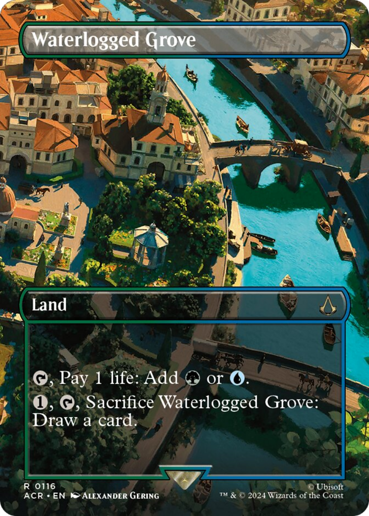 Waterlogged Grove (Borderless) [Assassin's Creed] | Mega City Incorporated