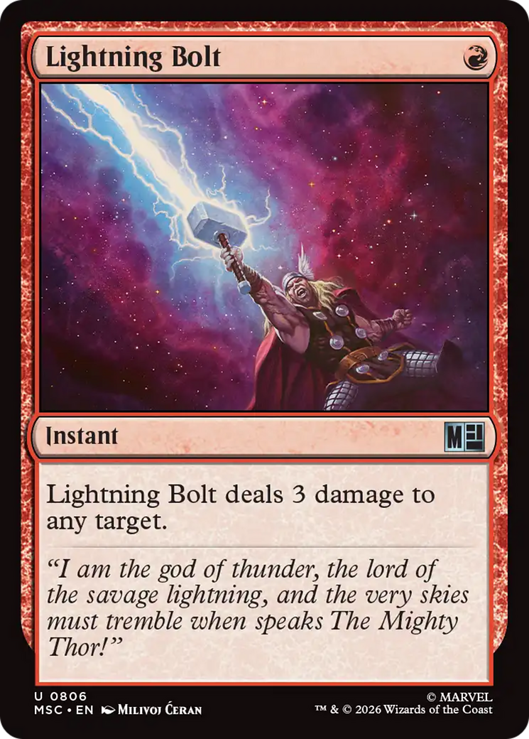 Lightning Bolt [Marvel Super Heroes Commander] | Mega City Incorporated