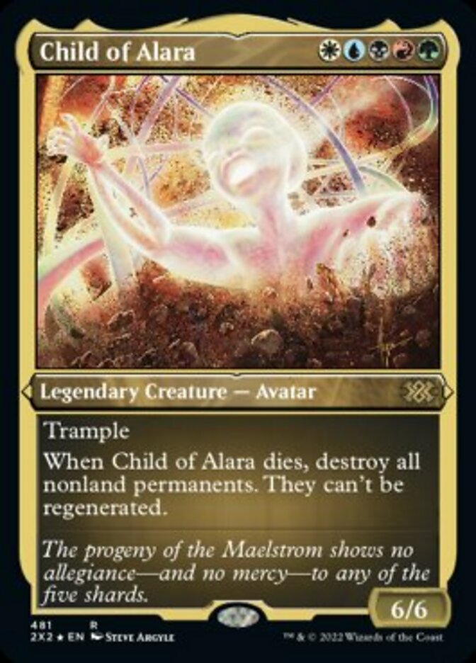 Child of Alara (Foil Etched) [Double Masters 2022] | Mega City Incorporated