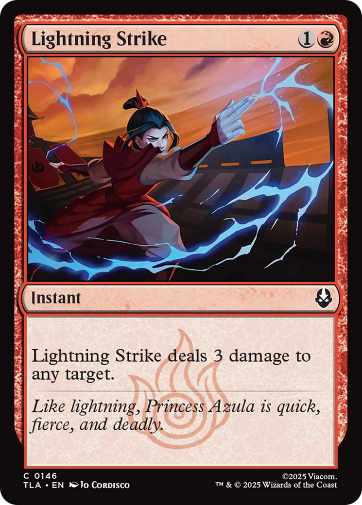 Lightning Strike [Avatar: The Last Airbender] | Mega City Incorporated