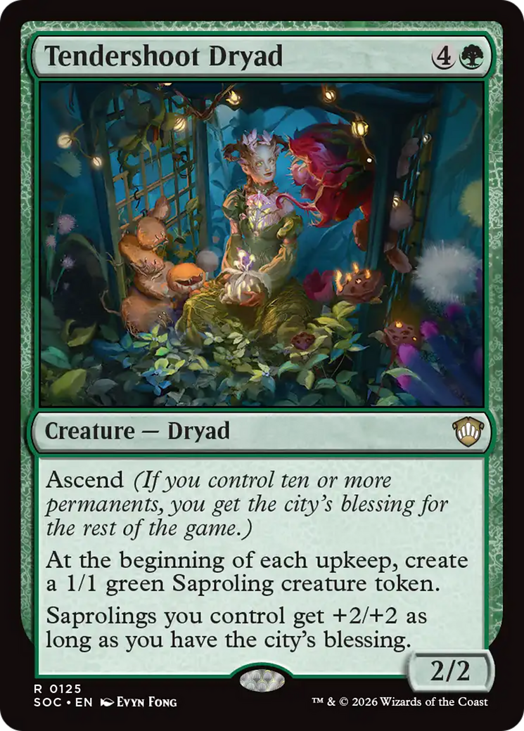 Tendershoot Dryad [Secrets of Strixhaven Commander] | Mega City Incorporated