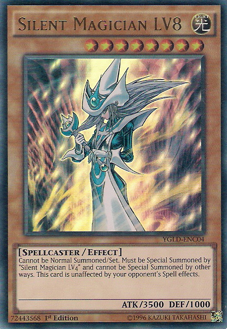 Silent Magician LV8 [YGLD-ENC04] Ultra Rare | Mega City Incorporated