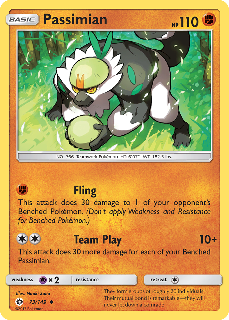 Passimian (73/149) [Sun & Moon: Base Set] | Mega City Incorporated