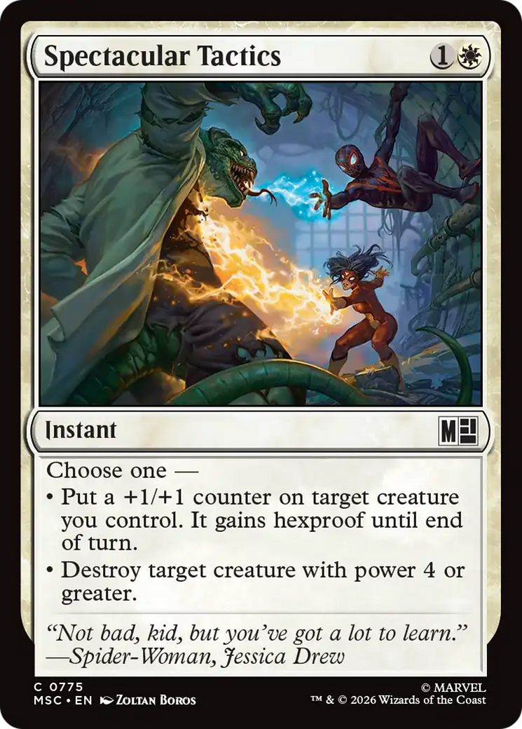 Spectacular Tactics [Marvel Super Heroes Commander] | Mega City Incorporated