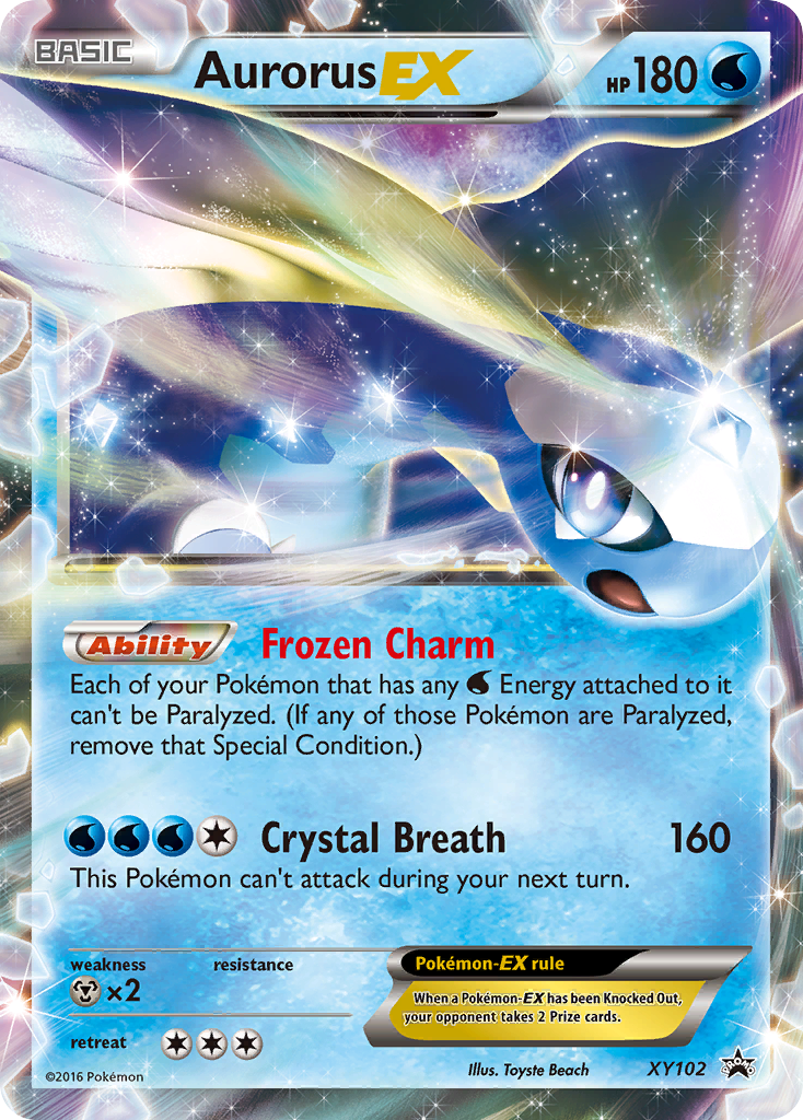 Aurorus EX (XY102) [XY: Black Star Promos] | Mega City Incorporated