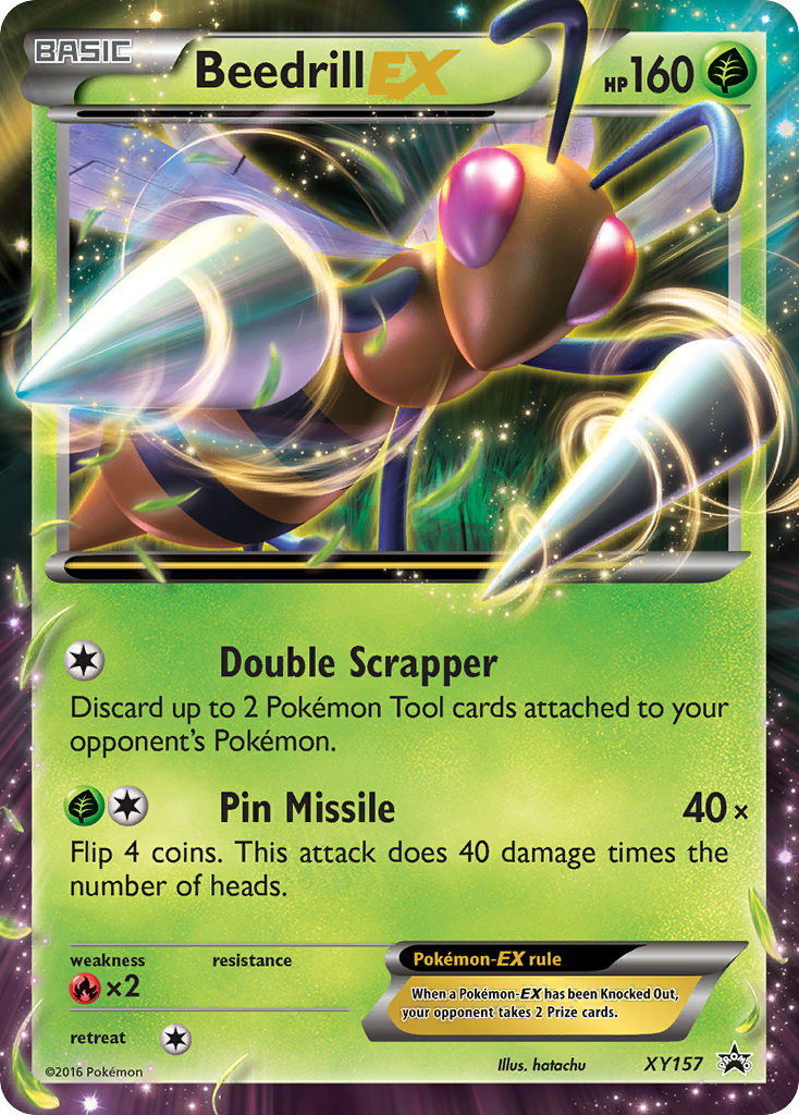 Beedrill EX (XY157) [XY: Black Star Promos] | Mega City Incorporated