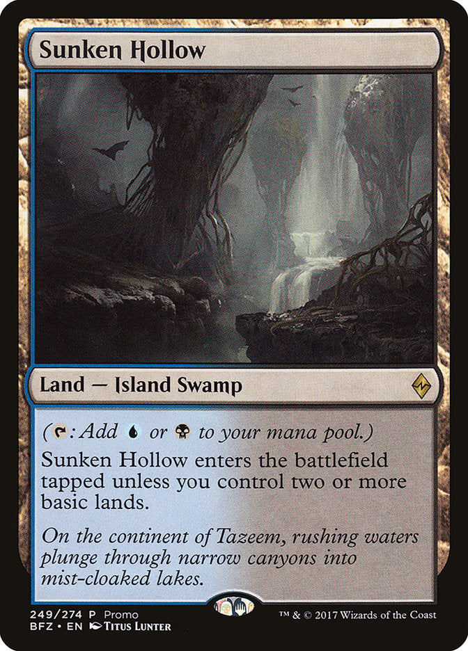 Sunken Hollow (Promo) [Standard Showdown Promos] | Mega City Incorporated