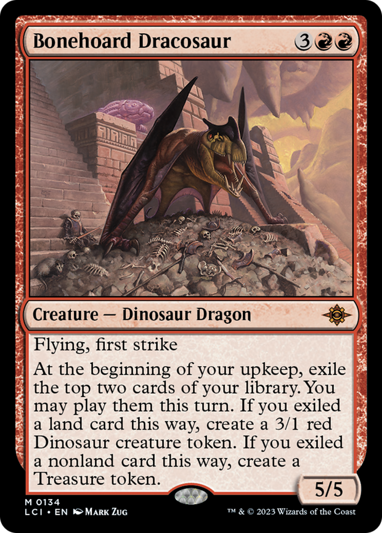 Bonehoard Dracosaur [The Lost Caverns of Ixalan] | Mega City Incorporated