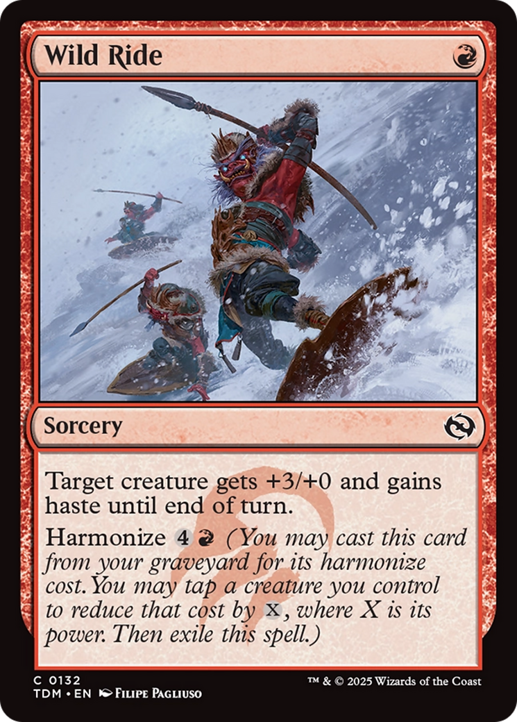 Wild Ride [Tarkir: Dragonstorm] | Mega City Incorporated
