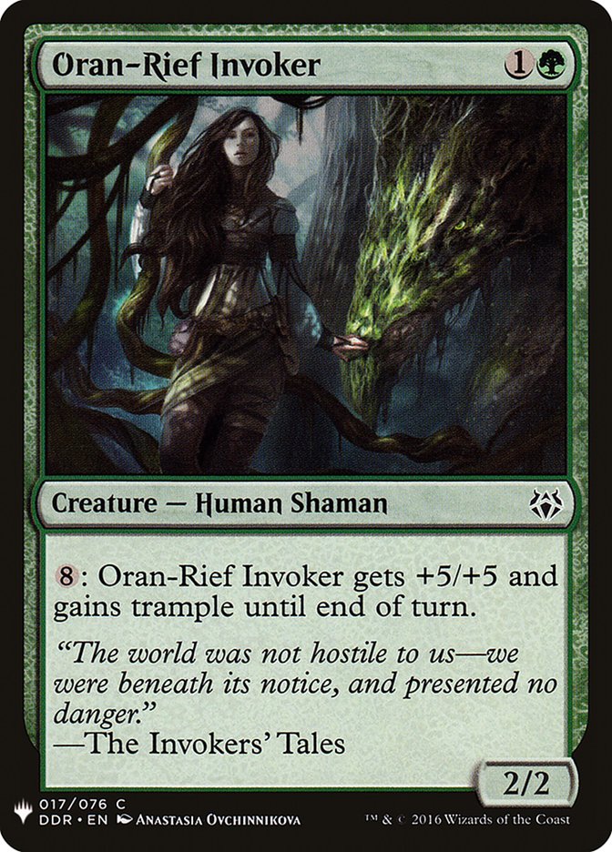 Oran-Rief Invoker [Mystery Booster] | Mega City Incorporated