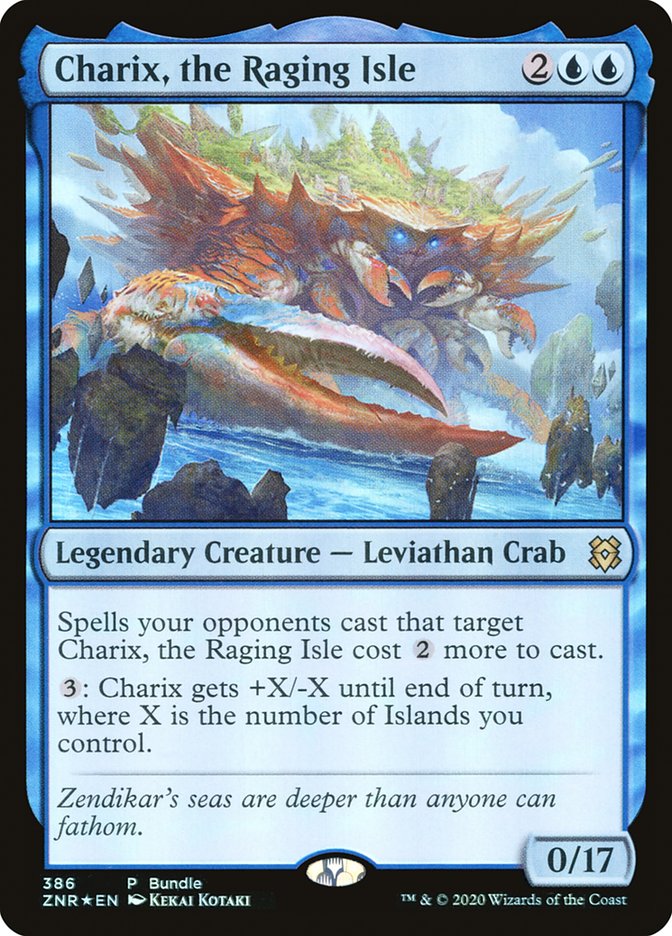 Charix, the Raging Isle (386) [Zendikar Rising Promos] | Mega City Incorporated