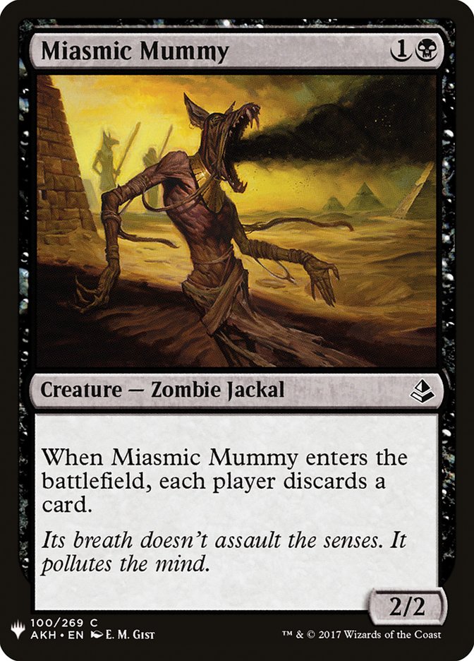 Miasmic Mummy [Mystery Booster] | Mega City Incorporated