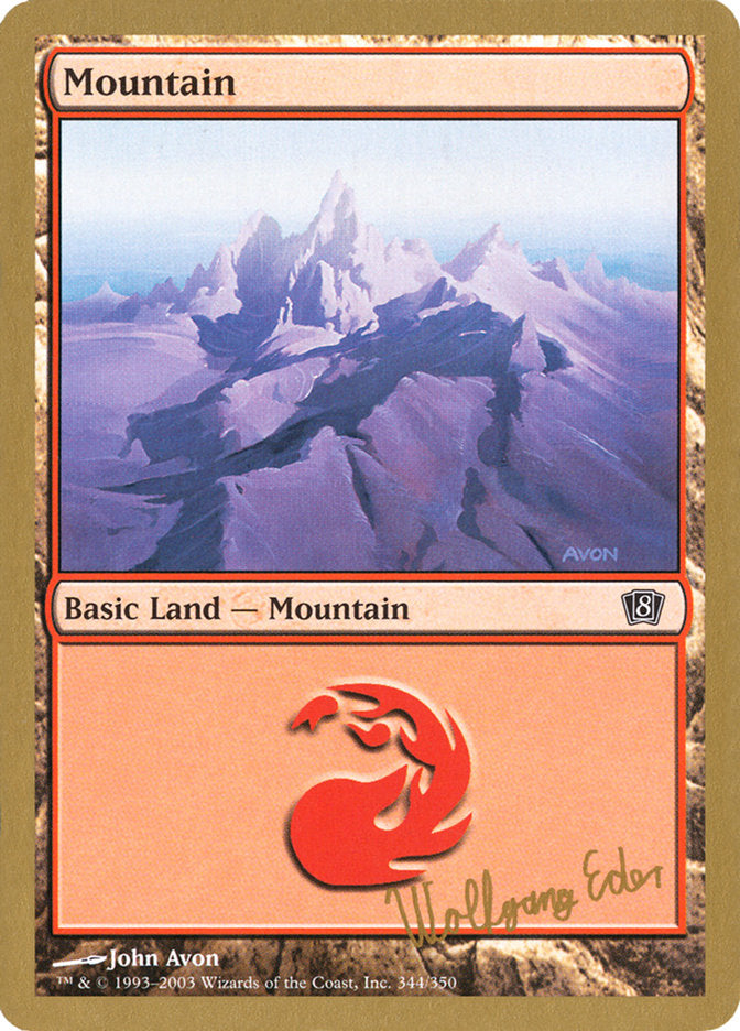 Mountain (Wolfgang Eder) [World Championship Decks 2003] | Mega City Incorporated