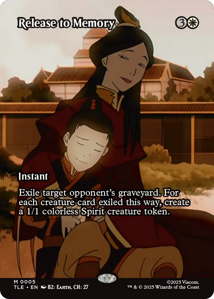 Release to Memory (Borderless) [Avatar: The Last Airbender: Eternal-Legal] | Mega City Incorporated