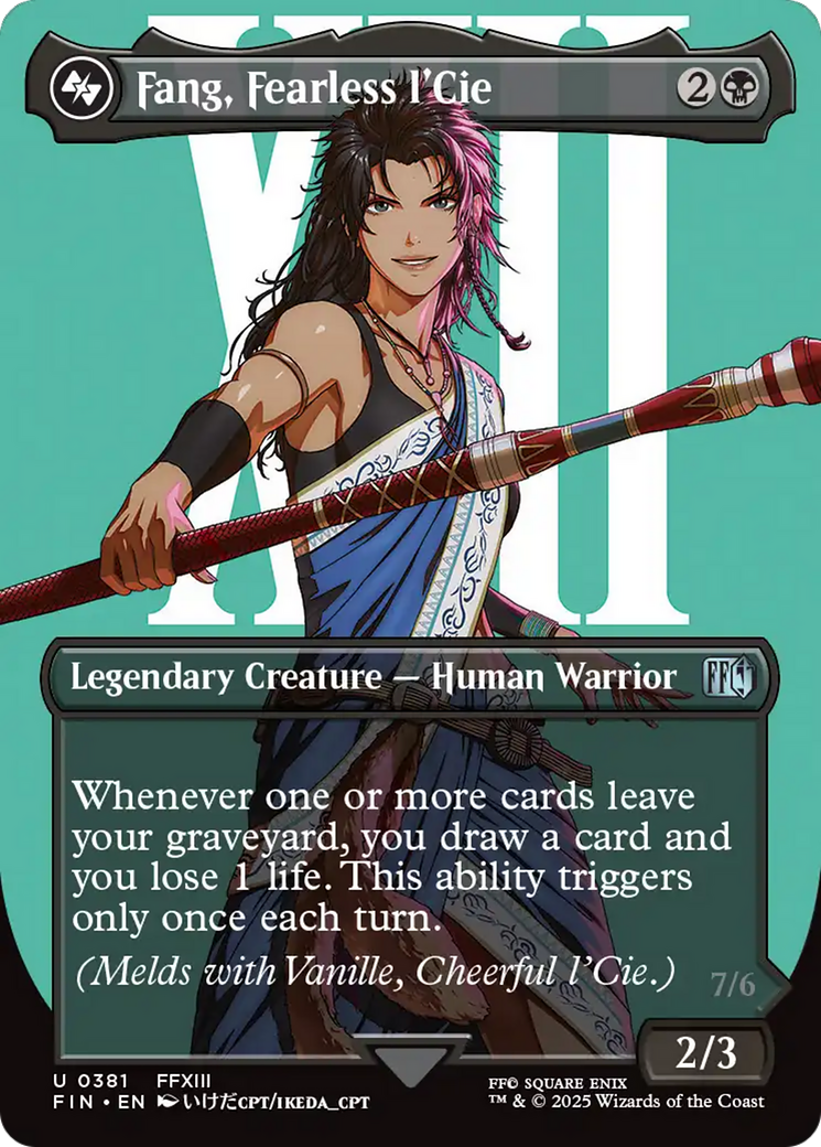 Fang, Fearless l'Cie (Borderless) [FINAL FANTASY] | Mega City Incorporated