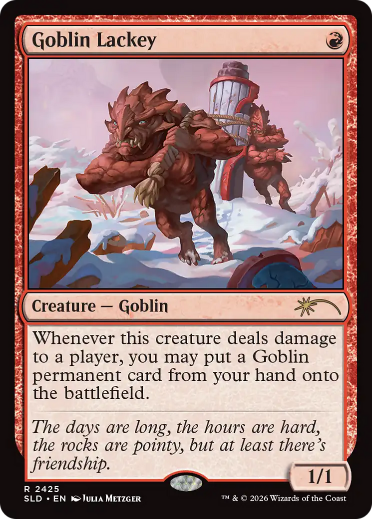 Goblin Lackey (2425) [Secret Lair Drop Series] | Mega City Incorporated