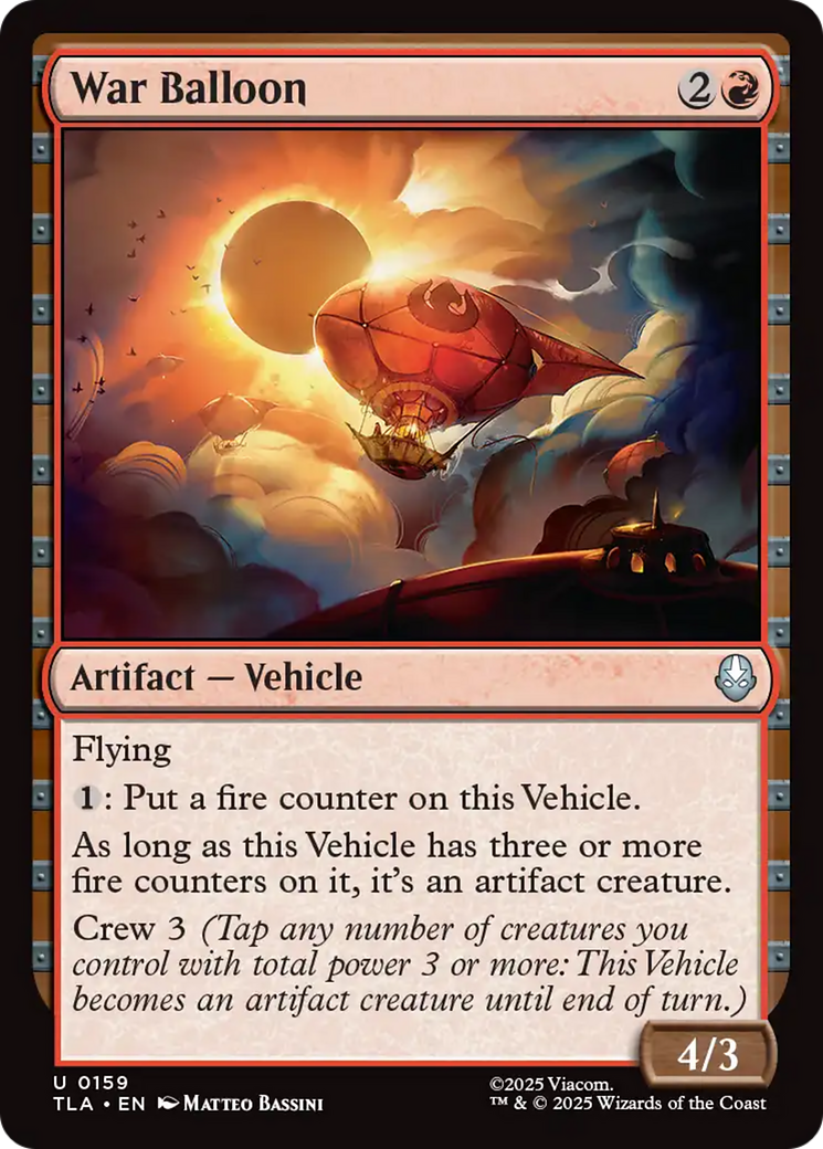 War Balloon [Avatar: The Last Airbender] | Mega City Incorporated