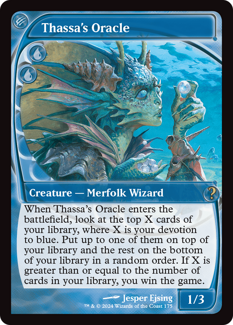 Thassa's Oracle (Future Sight) [Mystery Booster 2] | Mega City Incorporated