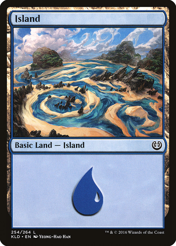 Island (254) [Kaladesh] | Mega City Incorporated