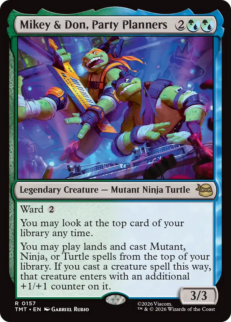 Mikey & Don, Party Planners [Teenage Mutant Ninja Turtles] | Mega City Incorporated