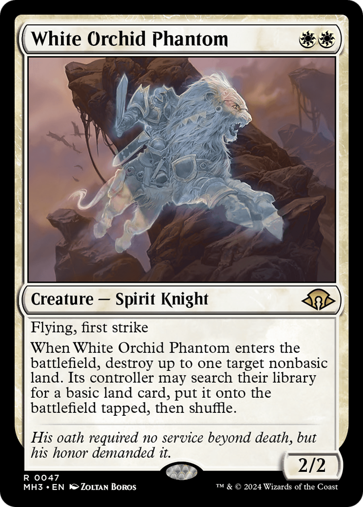 White Orchid Phantom [Modern Horizons 3] | Mega City Incorporated