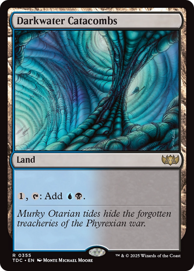 Darkwater Catacombs [Tarkir: Dragonstorm Commander] | Mega City Incorporated