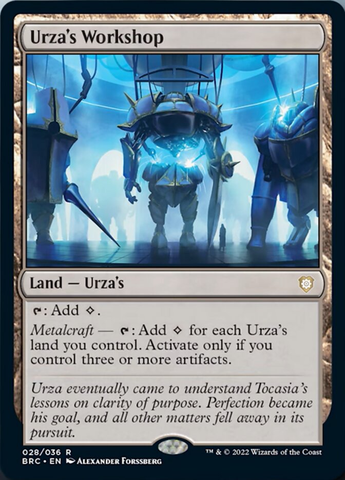 Urza's Workshop [The Brothers' War Commander] | Mega City Incorporated