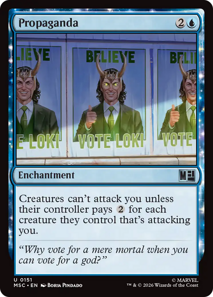 Propaganda (Surge Foil) [Marvel Super Heroes Commander] | Mega City Incorporated